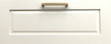 Raised Drawer Fronts- Alabaster