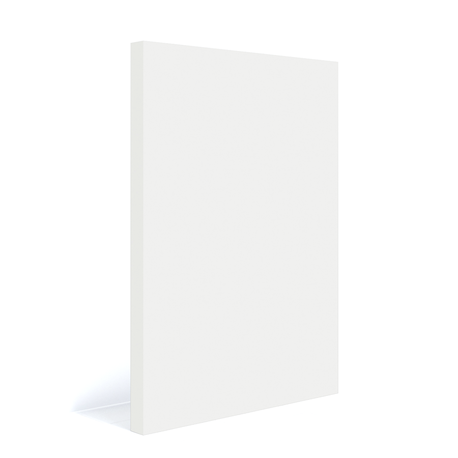 Modern Slab Door Fronts-Pure White
